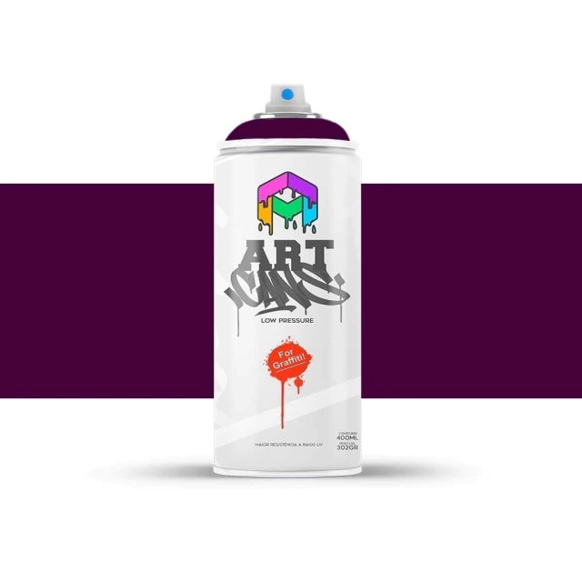 128 - TRAFFIC PURPLE DARK - ART CANS
