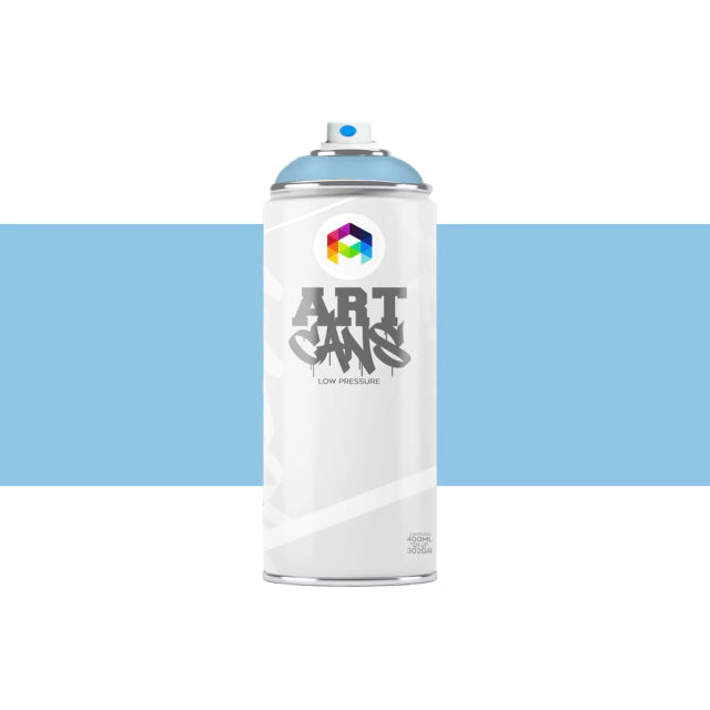 140 - LIGHT BLUE LIGHT - ART CANS