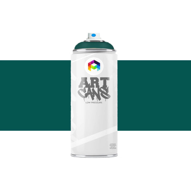 168 - AQUA DARK - ART CANS