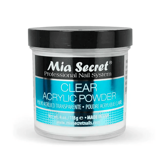 ACRÍLICO TRANSPARENTE 113g - MIA SECRET