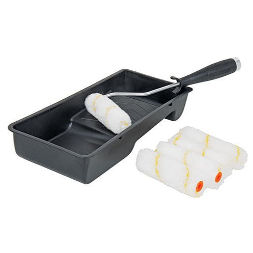 KIT BANDEJA + RODILLO + 5 REPUESTOS 9.5cm - TRUPER