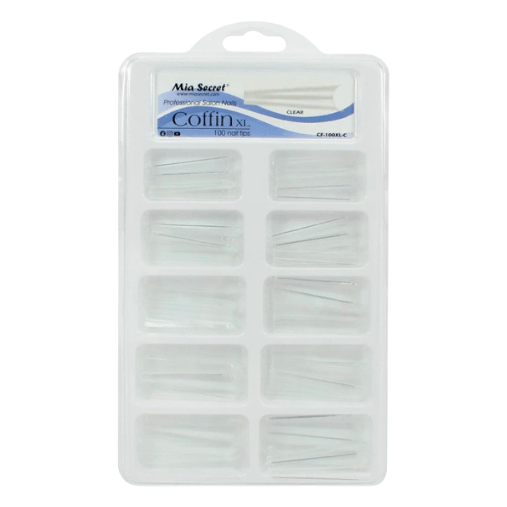 TIPS COFFIN XL TRANSPARENTE - MIA SECRET