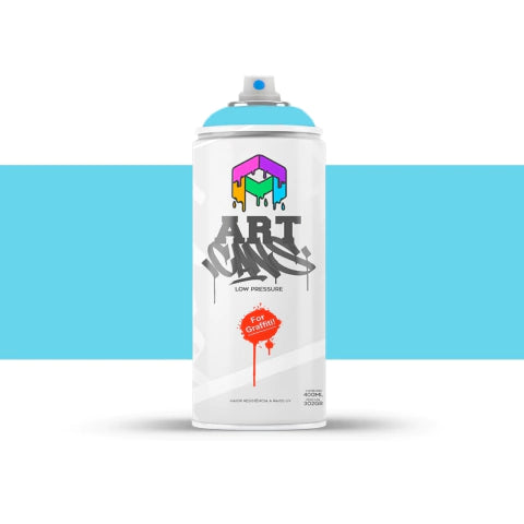 137 - AQUA PASTEL - ART CANS