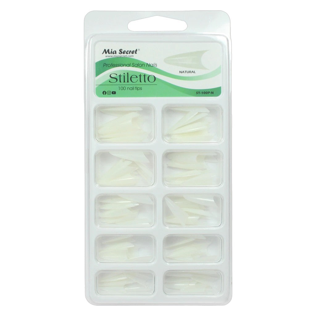 TIPS STILETTO NATURAL - MIA SECRET